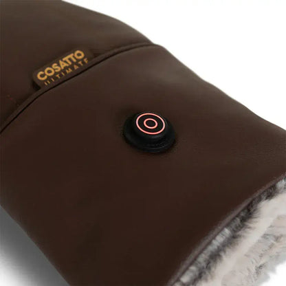 Cosatto Ultimate Heated Snuggle Mitts Brown Cosatto