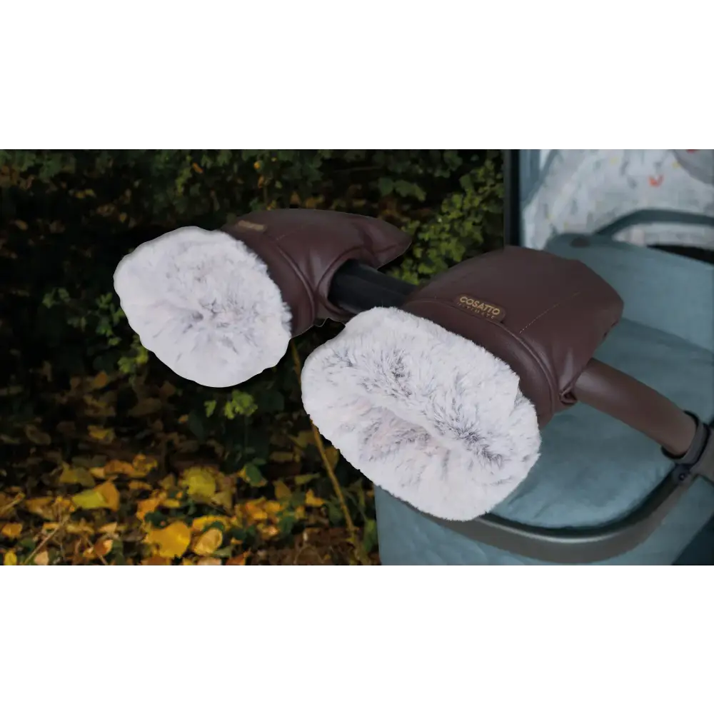 Cosatto Ultimate Heated Snuggle Mitts Brown Cosatto