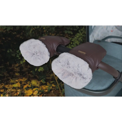 Cosatto Ultimate Heated Snuggle Mitts Brown