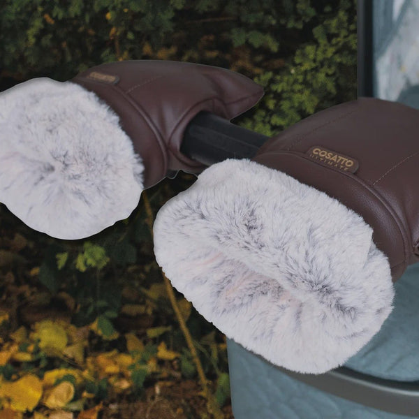 Cosatto Ultimate Heated Snuggle Mitts Brown Cosatto