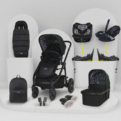 Cosatto Wow 3 All Stage Family Rotate & Recline 2 Base Travel System Bundle – Silhouette Cosatto