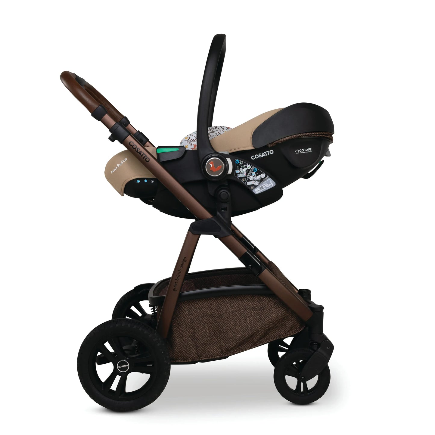 Cosatto Wow 3 All Stage Family Rotate & Recline 2 Base Travel System Bundle – Foxford Hall Cosatto
