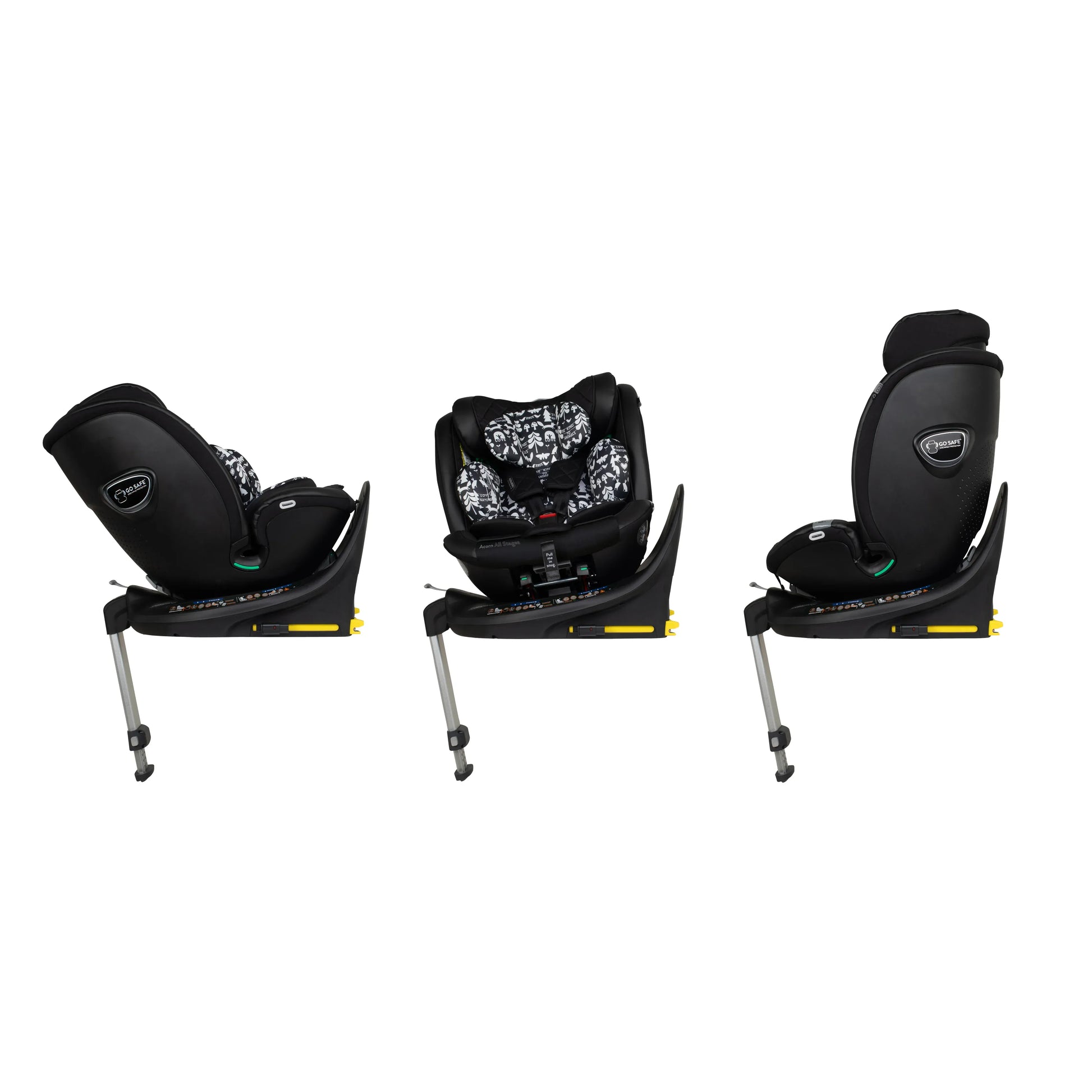 Cosatto Wow 3 All Stage Family Rotate & Recline 2 Base Travel System Bundle – Silhouette Cosatto
