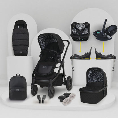 Cosatto Wow 3 All Stage Family Rotate & Recline 2 Base Travel System Bundle – Silhouette Cosatto