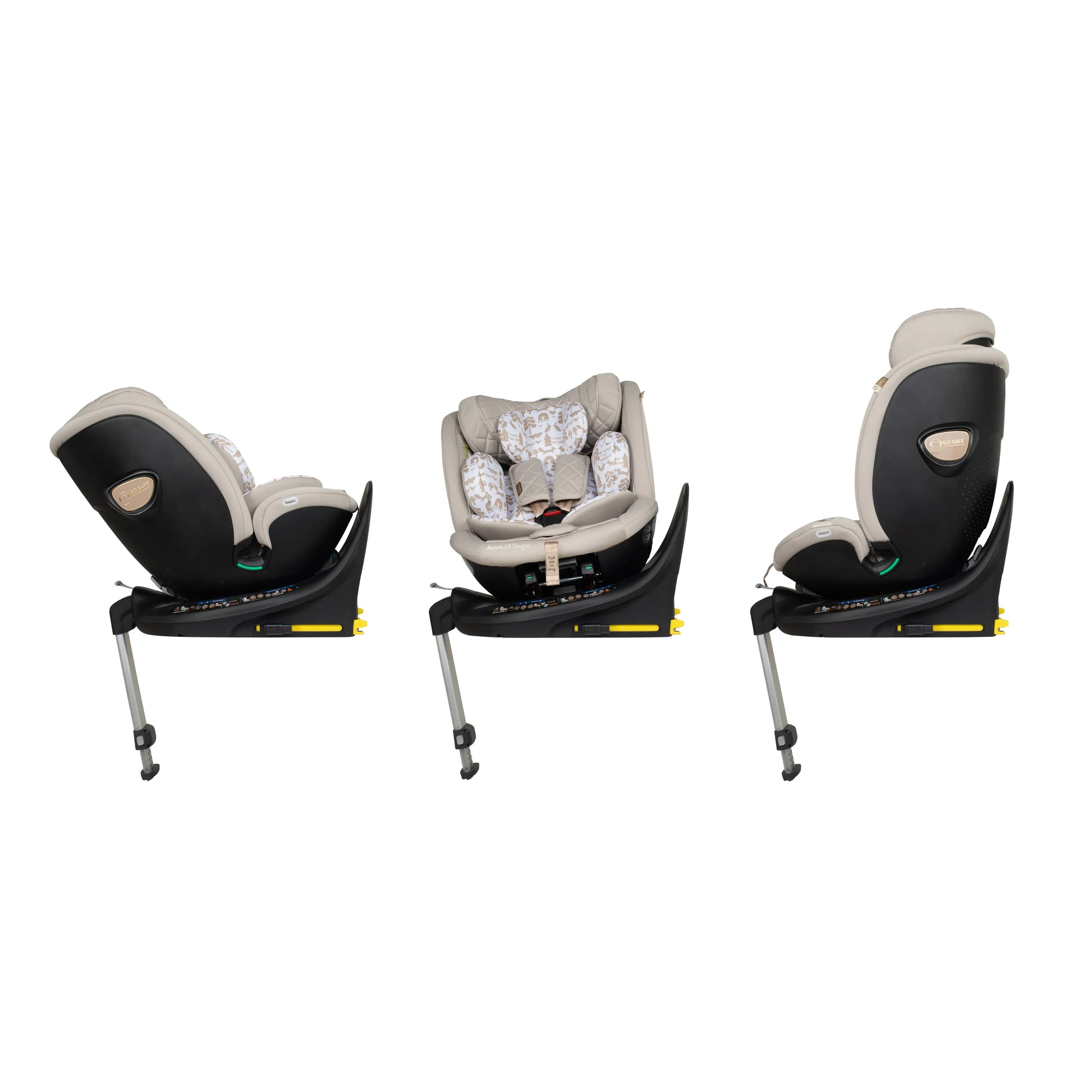 Cosatto Wow 3 All Stage Family Rotate & Recline 2 Base Travel System Bundle – Whisper Cosatto