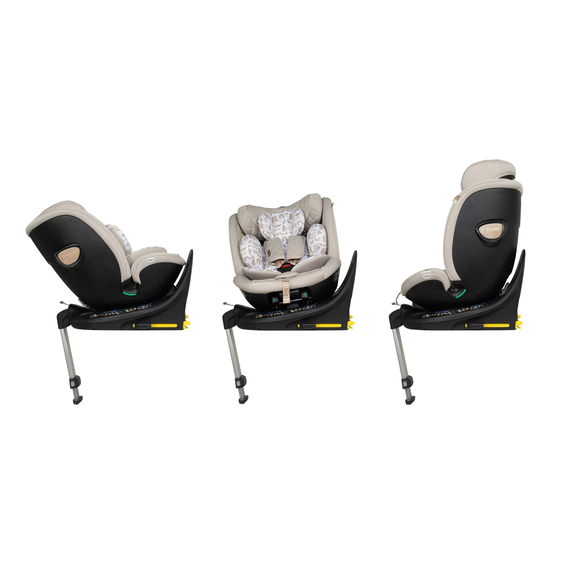 Cosatto Wow 3 All Stage Family Rotate & Recline 2 Base Travel System Bundle – Whisper Cosatto