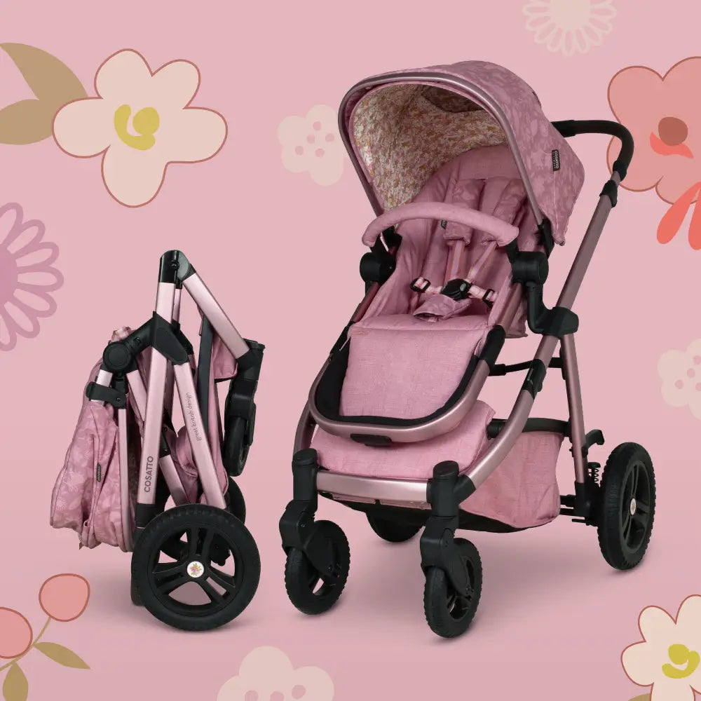 Cosatto Wow 3 Camille 2 in 1 Pushchair Bundle General Cosatto
