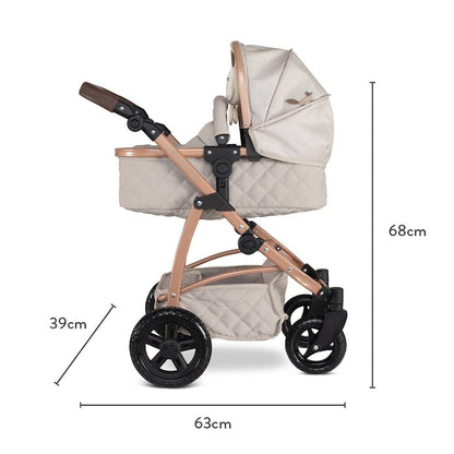 Cosatto Wow 3 in 1 Dolls Pram with Rain cover - Whisper Cosatto