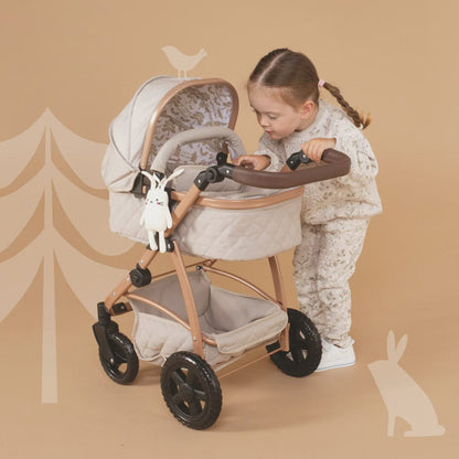 Cosatto Wow 3 in 1 Dolls Pram with Rain cover - Whisper Cosatto