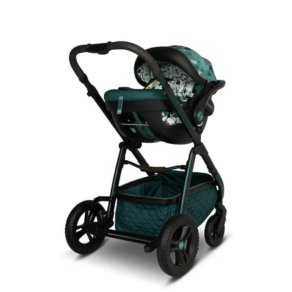 Cosatto Wow 3 Rotate Bundle –Masquerade | Travel System with Carrycot + Acorn 2 i-Size Car Seat & Rotating Base Cosatto