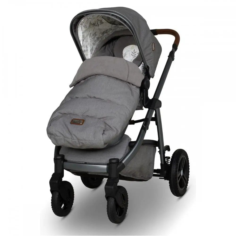 Cosatto Wow 3 Rotate Bundle – Bobtail | Travel System with Carrycot + Acorn 2 i-Size Car Seat & Rotating Base General Cosatto