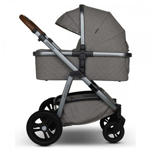 Cosatto Wow 3 Rotate Bundle – Bobtail | Travel System with Carrycot + Acorn 2 i-Size Car Seat & Rotating Base General Cosatto