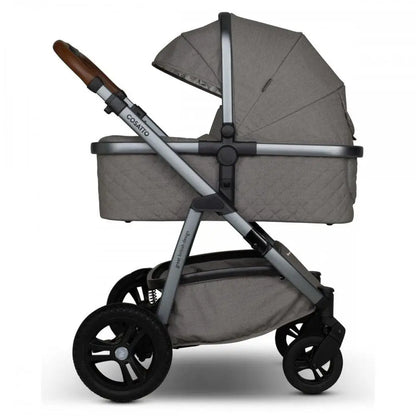 Cosatto Wow 3 Rotate Bundle – Bobtail | Travel System with Carrycot + Acorn 2 i-Size Car Seat & Rotating Base General Cosatto