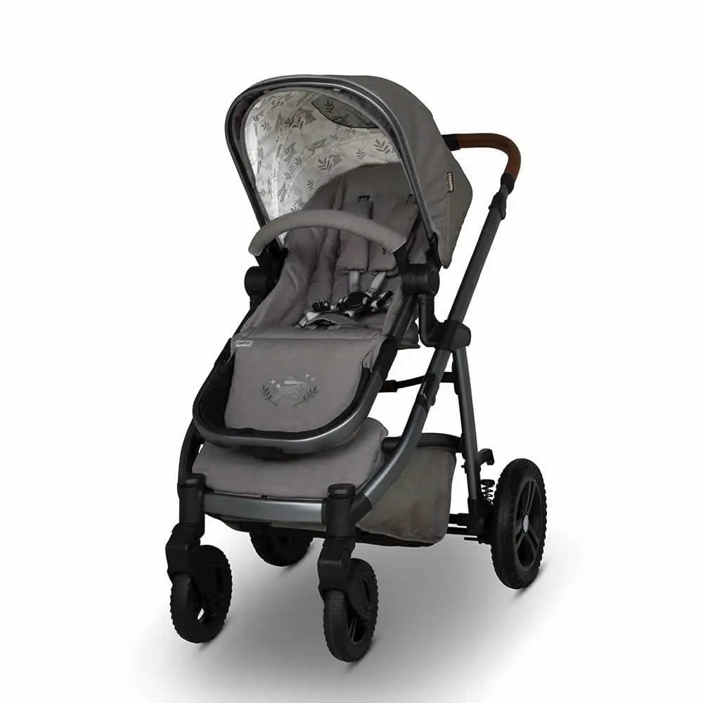 Cosatto Wow 3 Rotate Bundle – Bobtail | Travel System with Carrycot + Acorn 2 i-Size Car Seat & Rotating Base General Cosatto