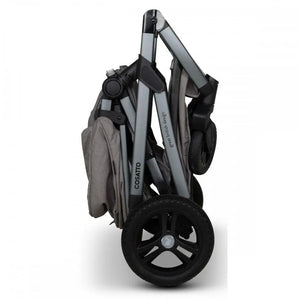 Cosatto Wow 3 Rotate Bundle – Bobtail | Travel System with Carrycot + Acorn 2 i-Size Car Seat & Rotating Base General Cosatto