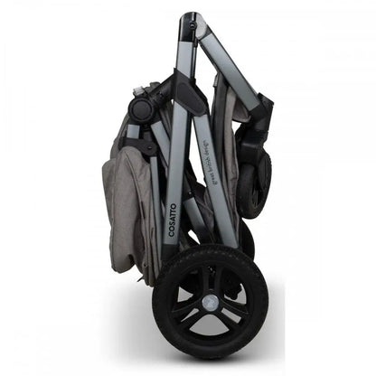 Cosatto Wow 3 Rotate Bundle – Bobtail | Travel System with Carrycot + Acorn 2 i-Size Car Seat & Rotating Base General Cosatto