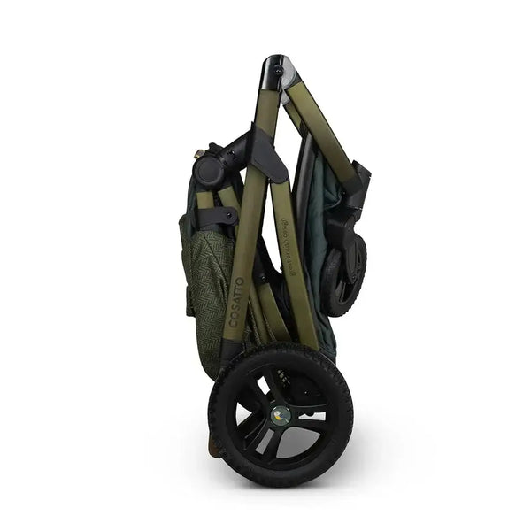 Cosatto Wow 3 Rotate Bundle – Bureau | Travel System with Carrycot + Acorn 2 i-Size Car Seat & Rotating Base Cosatto