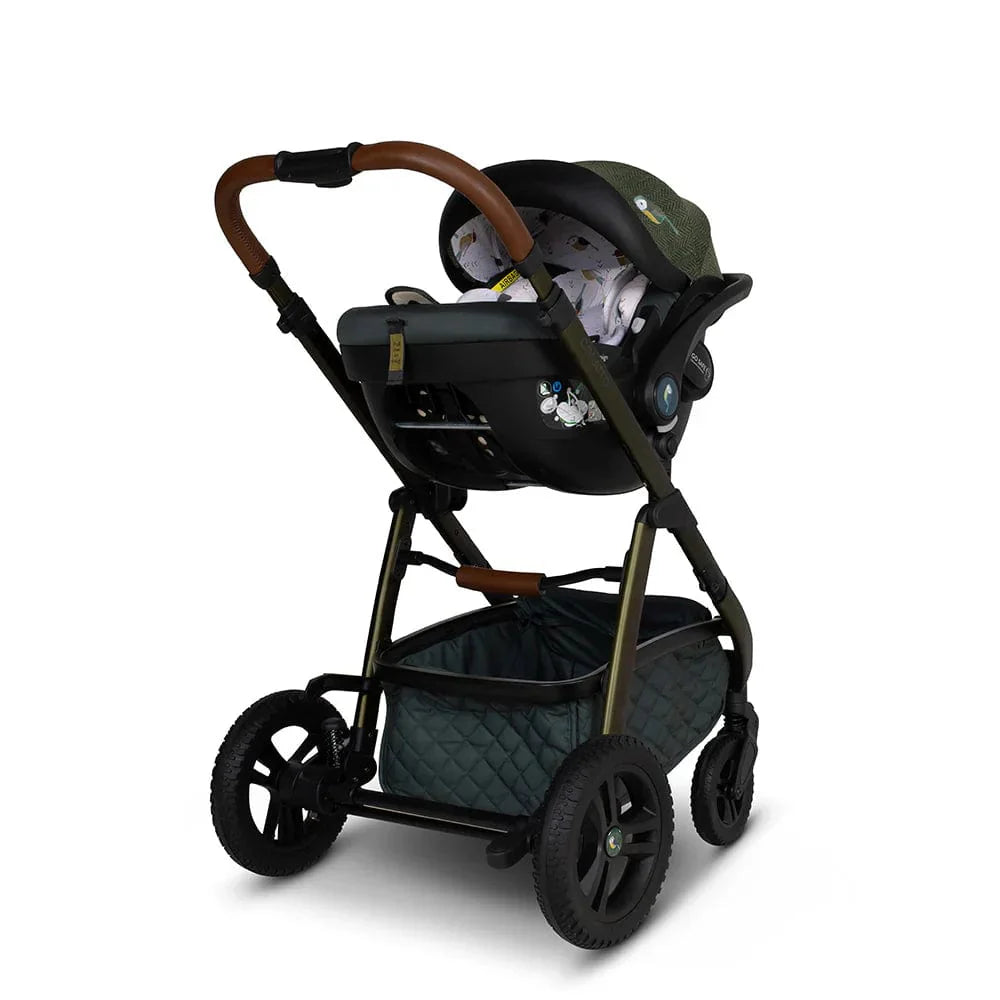 Cosatto Wow 3 Rotate Bundle – Bureau | Travel System with Carrycot + Acorn 2 i-Size Car Seat & Rotating Base Cosatto
