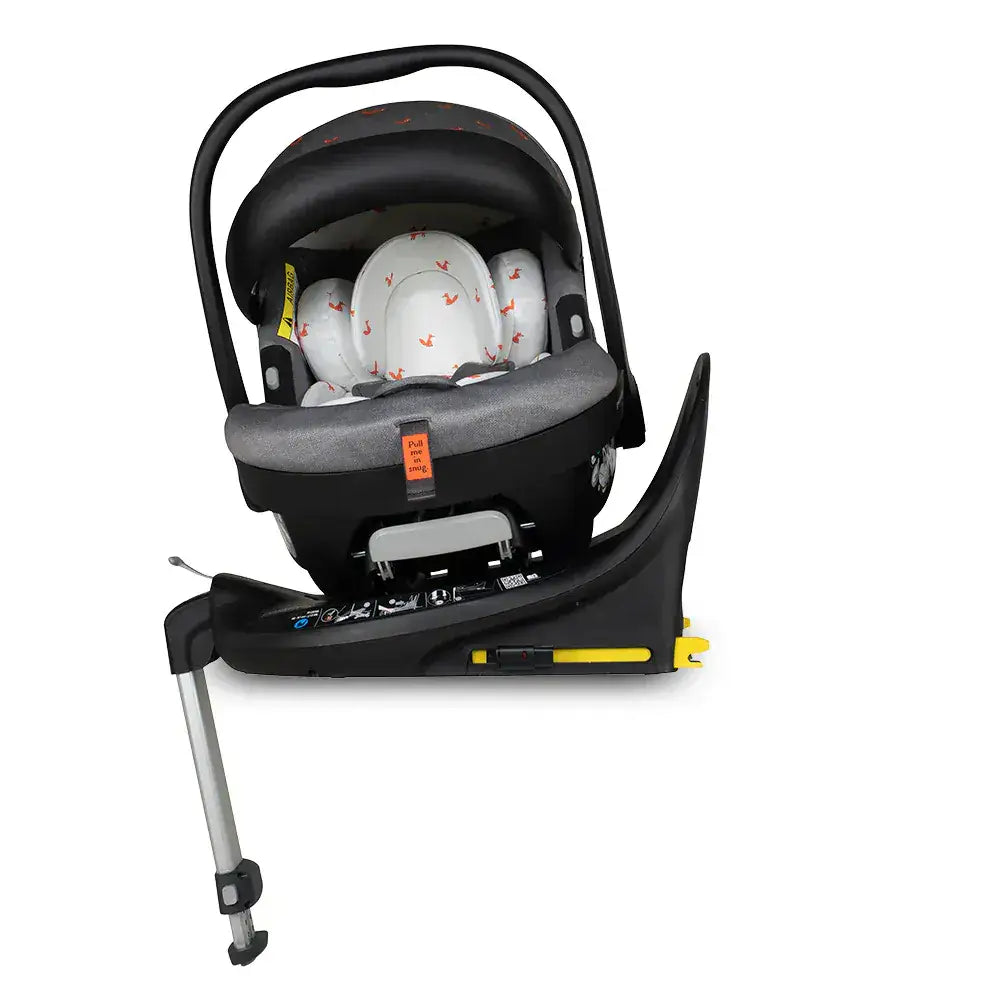 Cosatto Wow 3 Rotate Bundle – Camille | Travel System with Carrycot + Acorn 2 i-Size Car Seat & Rotating Base Cosatto