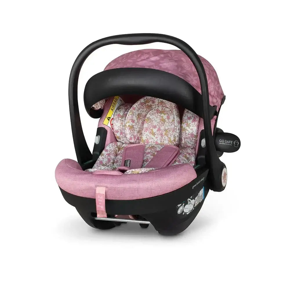 Cosatto Wow 3 Rotate Bundle – Camille | Travel System with Carrycot + Acorn 2 i-Size Car Seat & Rotating Base General Cosatto