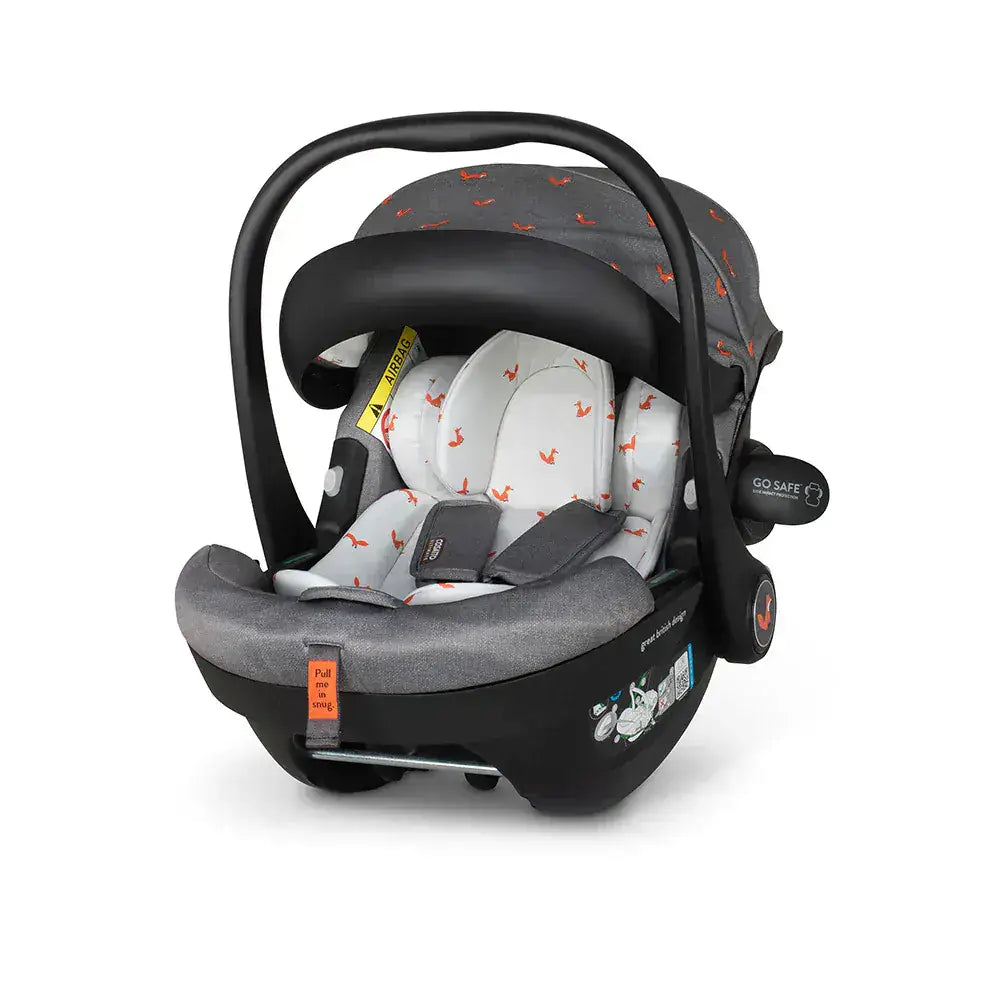 Cosatto Wow 3 Rotate Bundle – Camille | Travel System with Carrycot + Acorn 2 i-Size Car Seat & Rotating Base Cosatto