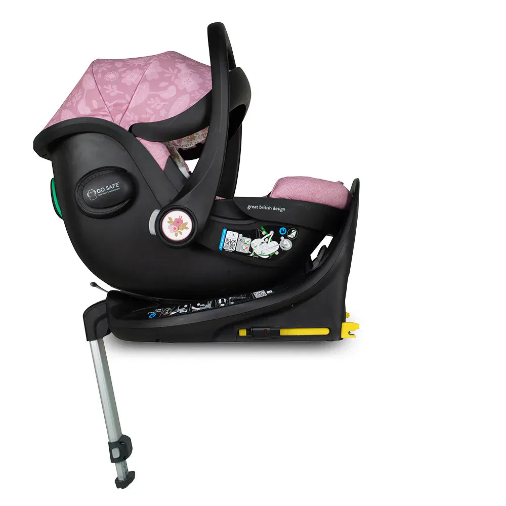 Cosatto Wow 3 Rotate Bundle – Camille | Travel System with Carrycot + Acorn 2 i-Size Car Seat & Rotating Base General Cosatto