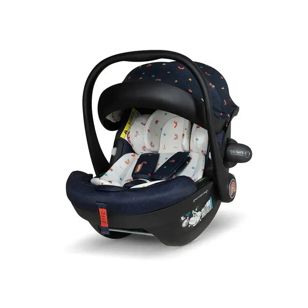 Cosatto Wow 3 Rotate Bundle – Doodle Days | Travel System with Carrycot + Acorn 2 i-Size Car Seat & Rotating Base General Cosatto