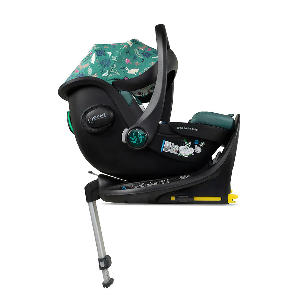 Cosatto Wow 3 Rotate Bundle –Masquerade | Travel System with Carrycot + Acorn 2 i-Size Car Seat & Rotating Base Cosatto