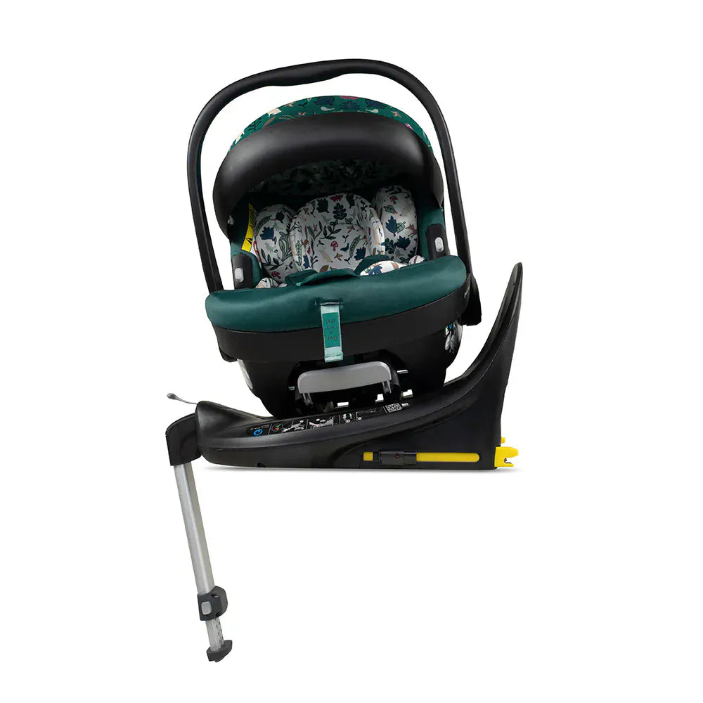 Cosatto Wow 3 Rotate Bundle –Masquerade | Travel System with Carrycot + Acorn 2 i-Size Car Seat & Rotating Base Cosatto