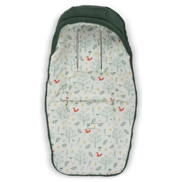 Cosatto Wow 3 Rotate Bundle – Meadow | Travel System with Carrycot + Acorn 2 i-Size Car Seat & Rotating Base General Cosatto