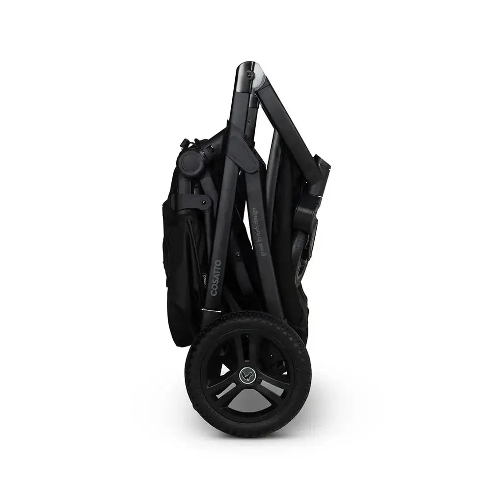 Cosatto Wow 3 Rotate Bundle – Silhouette | Travel System with Carrycot + Acorn 2 i-Size Car Seat & Rotating Base Cosatto