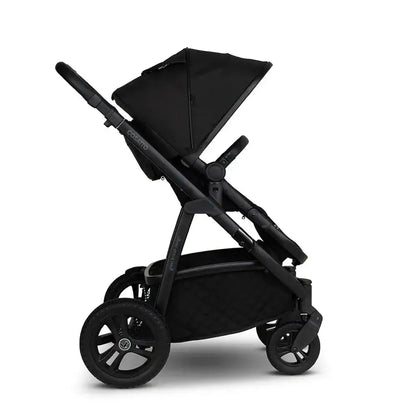 Cosatto Wow 3 Rotate Bundle – Silhouette | Travel System with Carrycot + Acorn 2 i-Size Car Seat & Rotating Base Cosatto