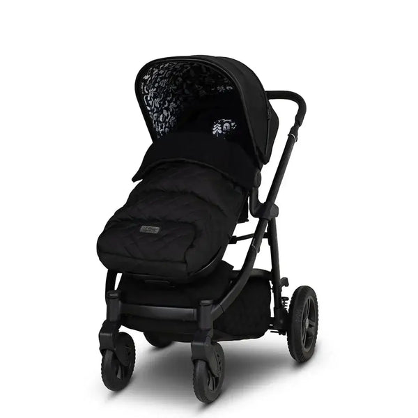 Cosatto Wow 3 Rotate Bundle – Silhouette | Travel System with Carrycot + Acorn 2 i-Size Car Seat & Rotating Base Cosatto