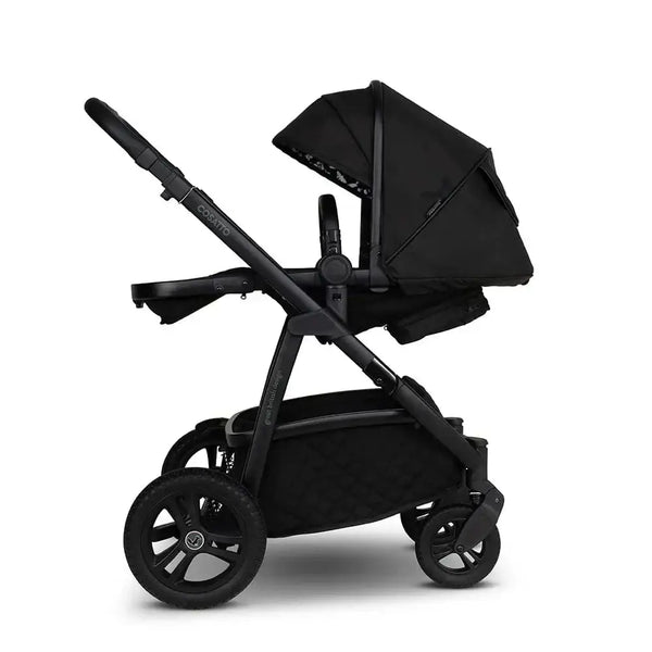 Cosatto Wow 3 Rotate Bundle – Silhouette | Travel System with Carrycot + Acorn 2 i-Size Car Seat & Rotating Base Cosatto