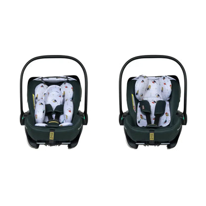 Cosatto Wow 3 Rotate & Recline Cozy Bundle Bureau – Travel System with Carrycot, Acorn Recline i-Size Car Seat & Rotating Base Cosatto