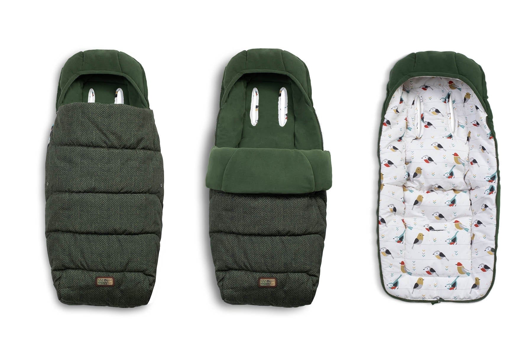 Cosatto Wow 3 Rotate & Recline Cozy Bundle Bureau – Travel System with Carrycot, Acorn Recline i-Size Car Seat & Rotating Base Cosatto