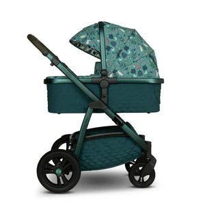 Cosatto Wow 3 Rotate & Recline Cozy Bundle Masquerade – Travel System with Carrycot, Acorn Recline i-Size Car Seat & Rotating Base Cosatto
