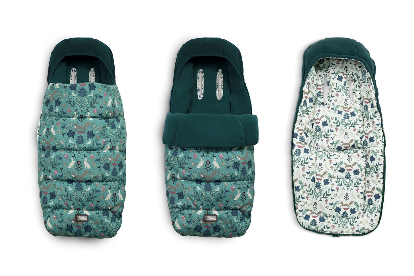 Cosatto Wow 3 Rotate & Recline Cozy Bundle Masquerade – Travel System with Carrycot, Acorn Recline i-Size Car Seat & Rotating Base Cosatto