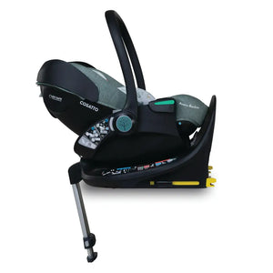 Cosatto Wow 3 Rotate & Recline Cozy Bundle Meadow – Travel System with Carrycot, Acorn Recline i-Size Car Seat & Rotating Base Cosatto
