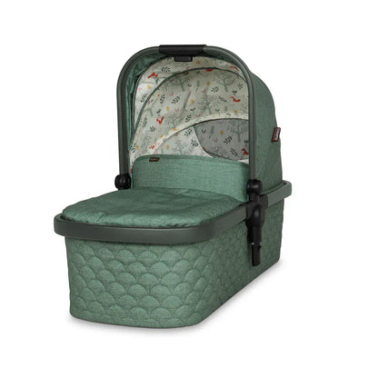 Cosatto Wow 3 Rotate & Recline Cozy Bundle Meadow – Travel System with Carrycot, Acorn Recline i-Size Car Seat & Rotating Base Cosatto