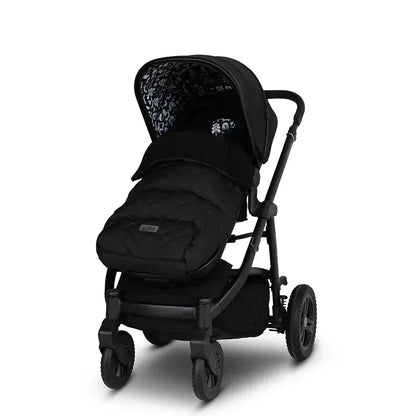 Cosatto Wow 3 Rotate & Recline Cozy Bundle Silhouette – Travel System with Carrycot, Acorn Recline i-Size Car Seat & Rotating Base Cosatto