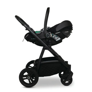 Cosatto Wow 3 Rotate & Recline Cozy Bundle Silhouette – Travel System with Carrycot, Acorn Recline i-Size Car Seat & Rotating Base Cosatto