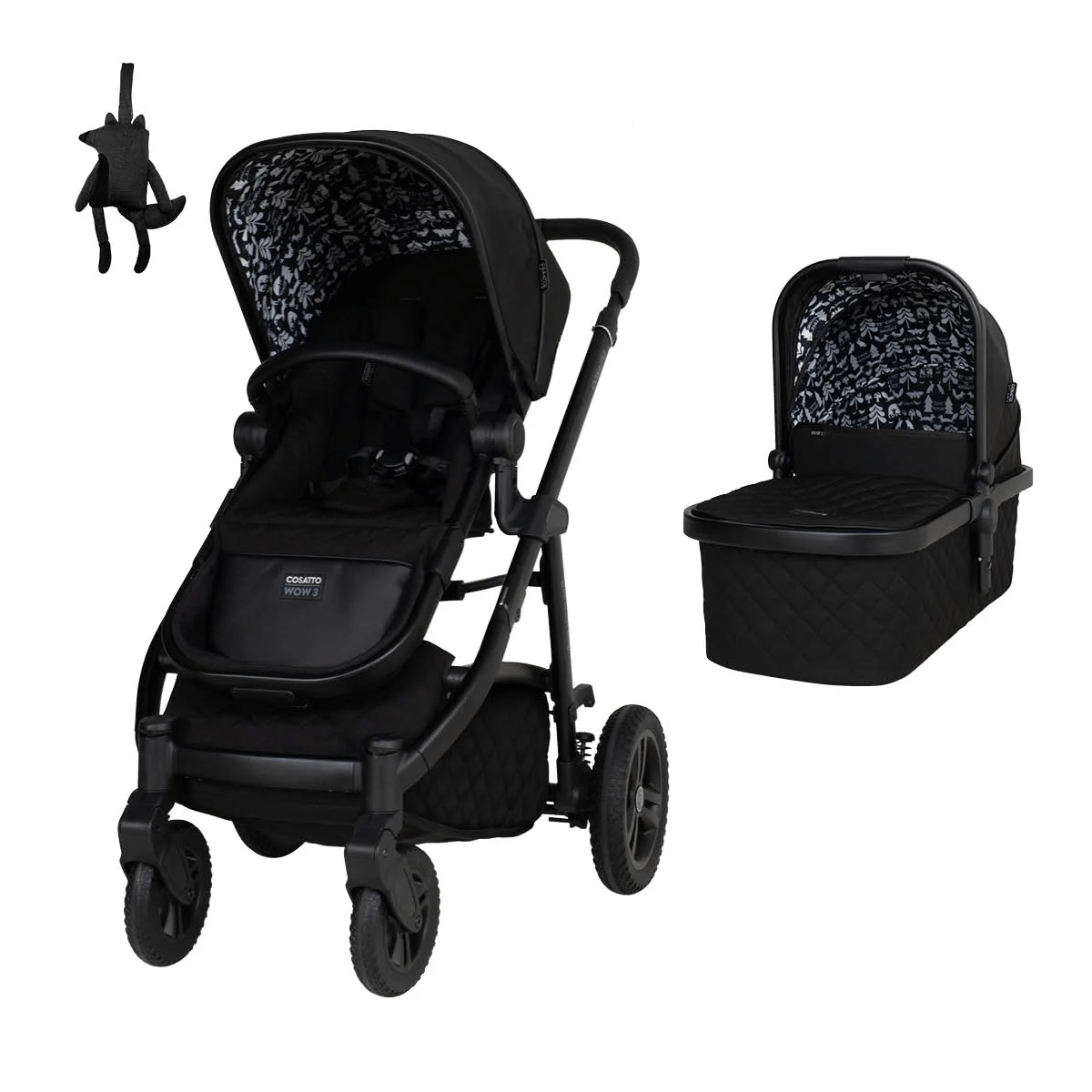 Cosatto Wow 3 Silhouette 2 in 1 Pushchair Bundle  Cosatto   