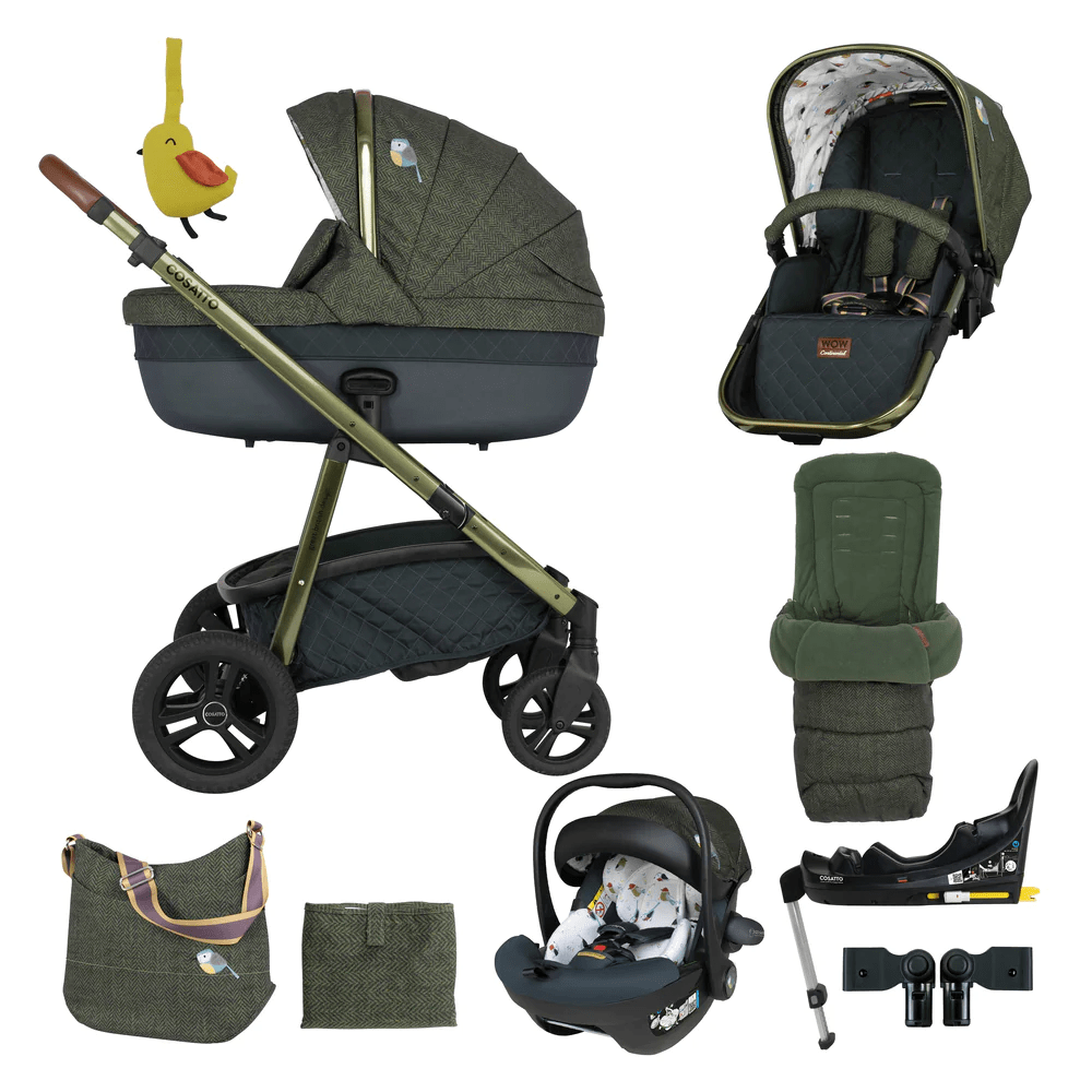 Cosatto Wow Continental 3 in 1 Travel System Everything Bundle - Bureau  Cosatto   