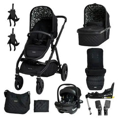 Cosatto Wow XL 3 in 1 Travel System Everything Bundle - Silhouette