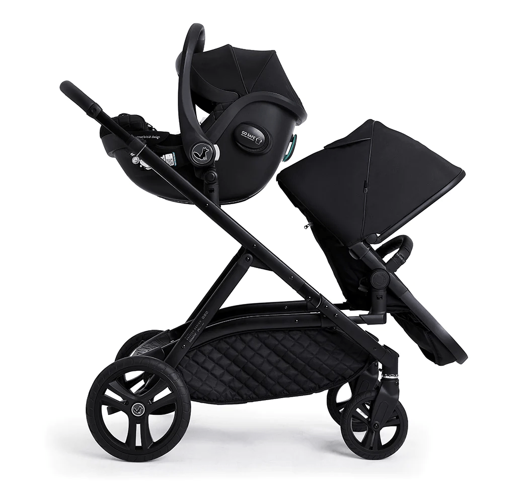 Cosatto Wow XL 3 in 1 Single to Double Everything Bundle Travel System in Silhouette Baby Boutique UK