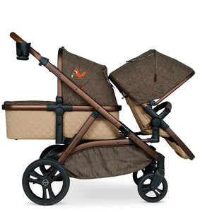 Cosatto Wow XL 3 in 1 Travel System i-Size Car Seat Bundle - Foxford Hall Cosatto