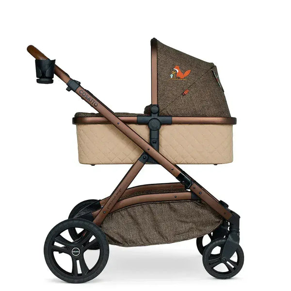 Cosatto Wow XL 3 in 1 Travel System i-Size Car Seat Bundle - Foxford Hall Cosatto