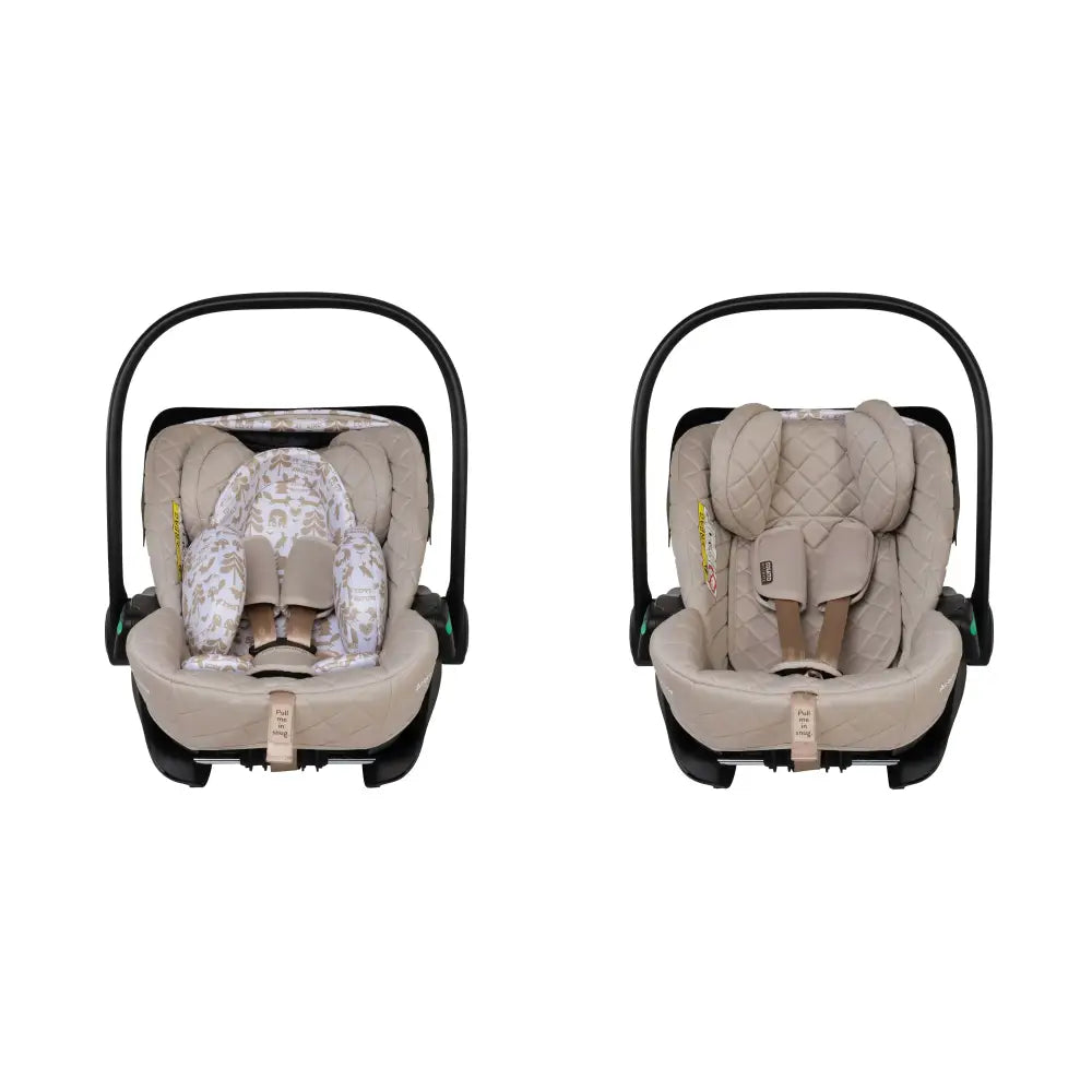 Cosatto Wow XL 3 in 1 Travel System i-Size Car Seat Bundle - Foxford Hall Cosatto