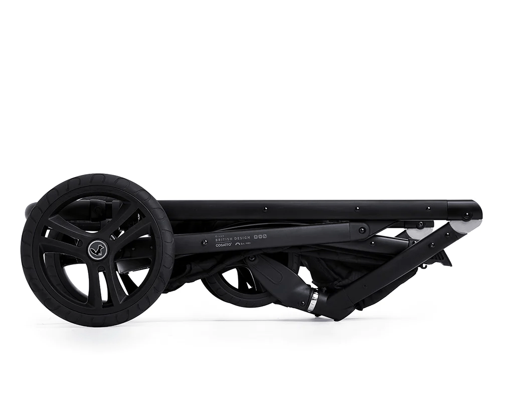 Cosatto Wow XL 3 in 1 Travel System i-Size Car Seat Bundle - Silhouette  Cosatto   